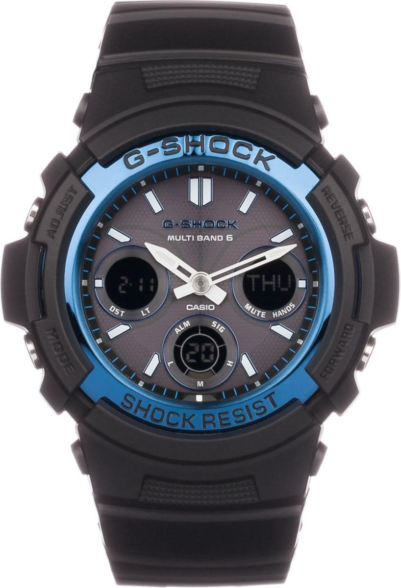 Casio G-Shock AWG-M100A-1AER Herenhorloge 46,4 mm - Zwart