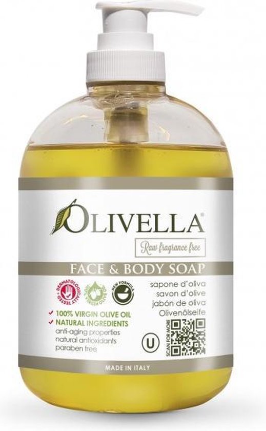 leerling Beperkingen nep Olivella® Vloeibare Olijfzeep - 100% Vegan & Natuurlijke - Vegan Zeep -  Zonder... | bol.com