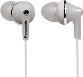 Panasonic RP-HJE190 - Ergofit Plus - In-ear hoofdtelefoons - inwendig - noise isolating - wit