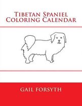 Tibetan Spaniel Coloring Calendar