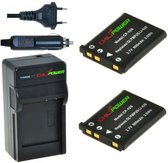 ChiliPower D-Li63 Pentax Kit - Camera Batterij Set