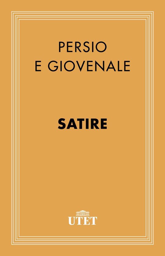 CLASSICI - Latini - Satire - cover