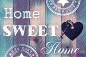 Diamond Painting "JobaStores®" Home Sweet Home 02 - volledig - 30x40cm