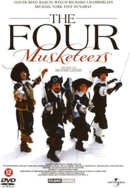 Cover van de film 'Four Musketeers'