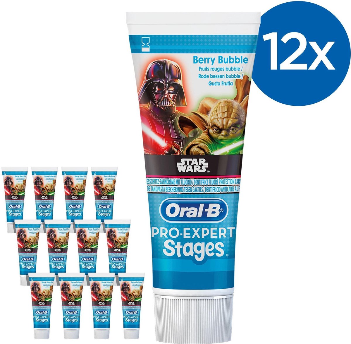 Oral B Pro-Expert Stages Star Wars - Voordeelverpakking 12x75ml - Tandpasta