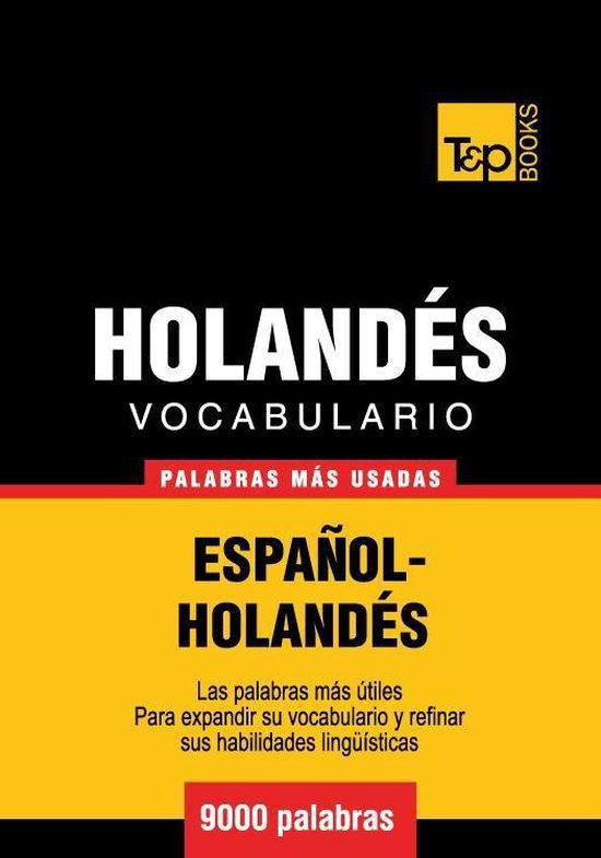 Vocabulario Español-Holandés - 9000 palabras más usadas - cover