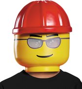 LEGO bouwvakker masker voor kinderen - Verkleedmasker