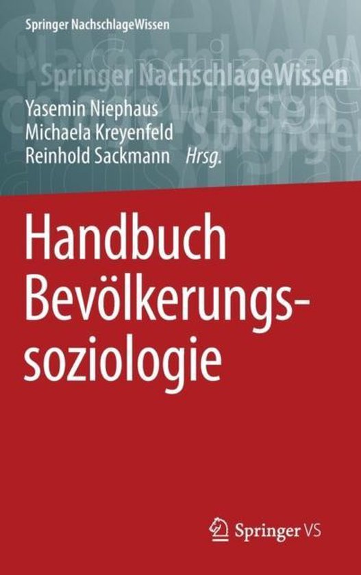 Handbuch Bevoelkerungssoziologie - cover
