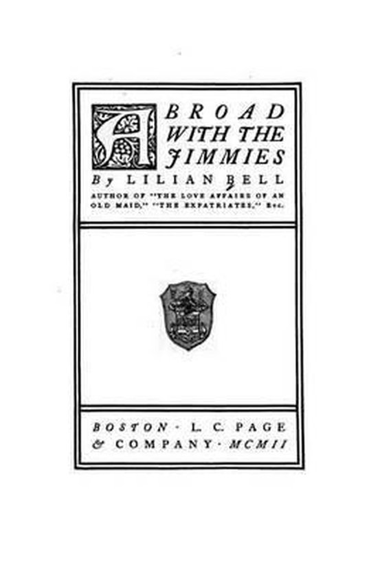 Abroad with the Jimmies - cover