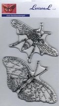 Lenianel Borduurstempel Hommel en Vlinder