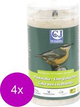 Wildbird Pindacake - Voer - 4 x Naturel