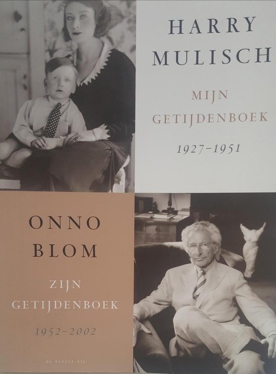 Cover van het boek 'Mijn getijdenboek 1927-1951 / Zijn getijdenboek 1952-2002' van O. Blom en Harry Mulisch