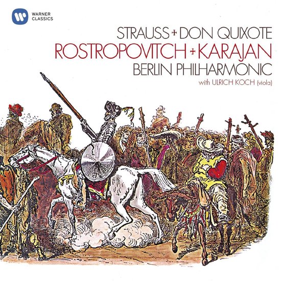 Mstislav Rostropovich Berliner Phihharmoniker Herbert Von Karajan - R Strauss Don Quixote