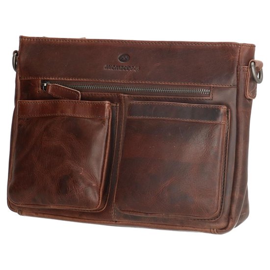 Micmacbags Colorado Schoudertas Donker bruin
