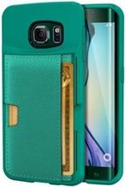 CM4 Q Card Case cover voor Galaxy S6 Edge Groen