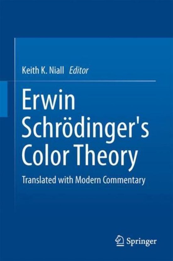 Erwin Schrödinger's Color Theory - cover