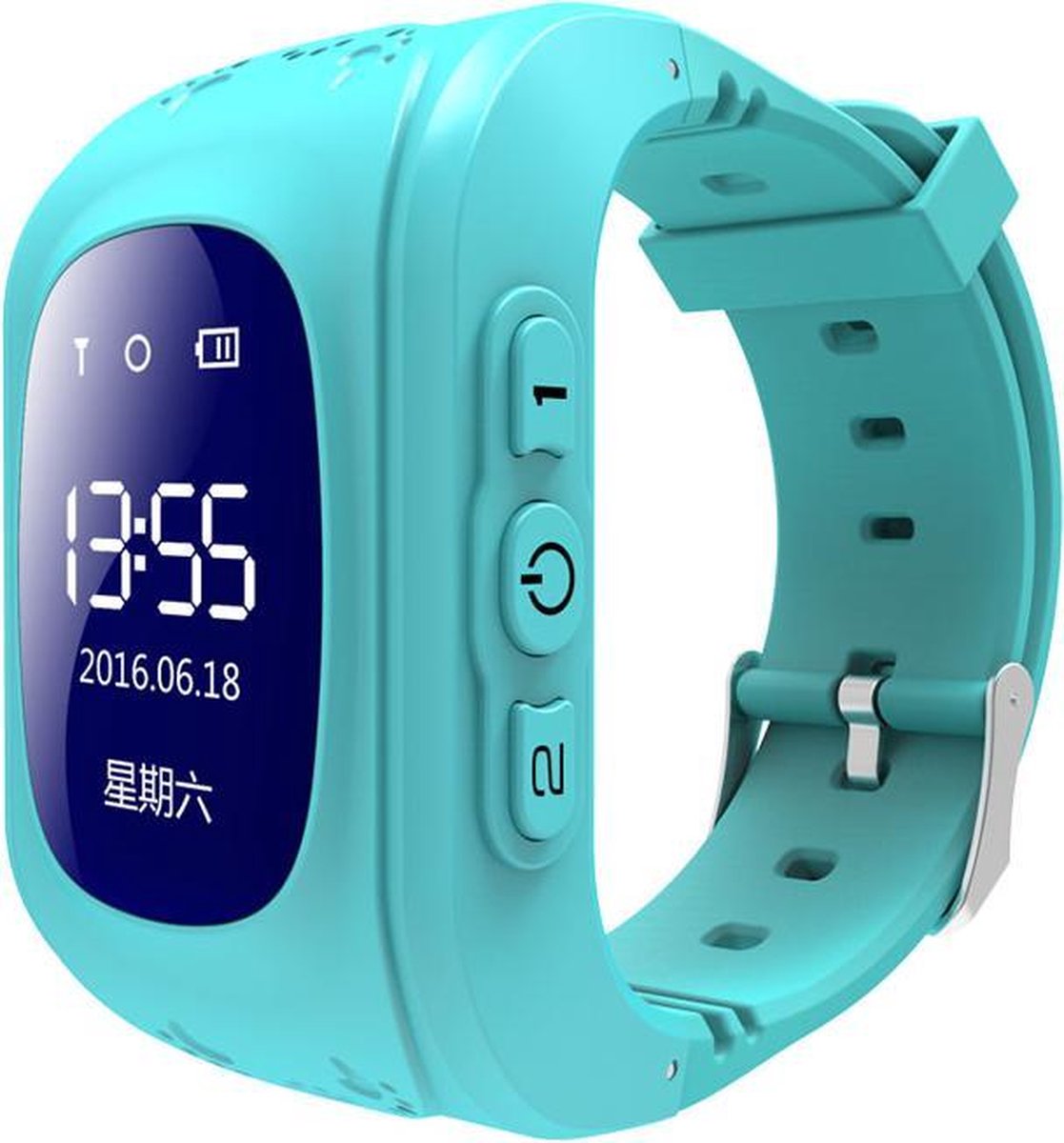 Reptrek watcher Kinder GPS tracker horloge met kind volgsysteem en