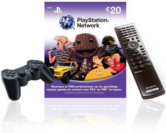Sony PlayStation Dualshock Controller + Blu-Ray Afstandsbediening + PSN  Voucher 20euro... | bol.com