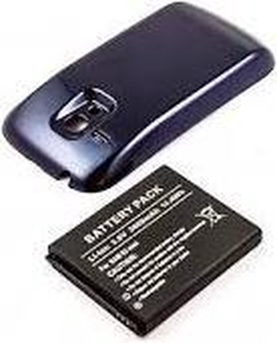 Battery Samsung Galaxy S3 Mini, Li-ion, 3,8V, 3000mAh, 11,4Wh, with cover,  pebble-blue | bol.com
