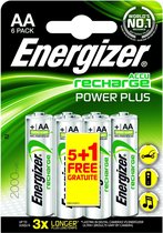 Energizer ENR Recharge Power Plus 2000 AA BP5+1