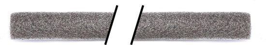 Anti-rammelslang Elvedes foam 75 cm x ø11,0/6,0 mm (10 stuks)