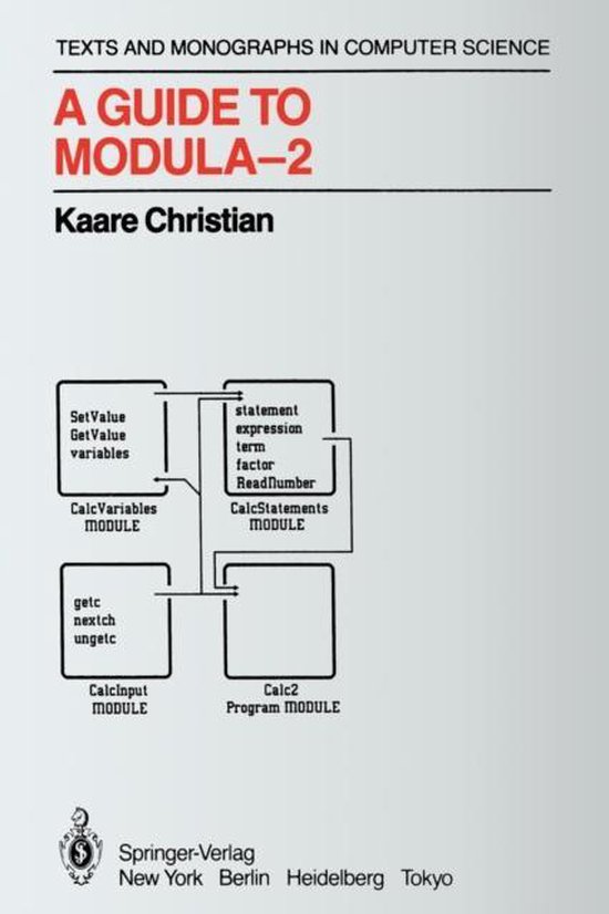 A Guide to Modula-2 - cover