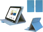 Diamond Class Case, Hoes met ruitpatroon voor Pocketbook Surfpad 4 S, Designer Hoesje, blauw , merk