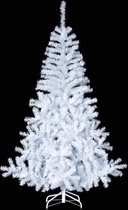 Witte kunst kerstboom 180 cm
