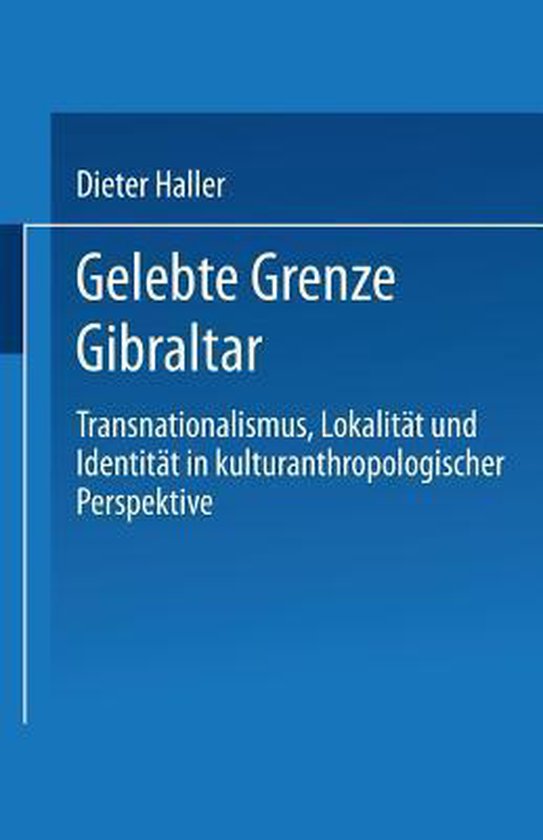 Gelebte Grenze Gibraltar - cover