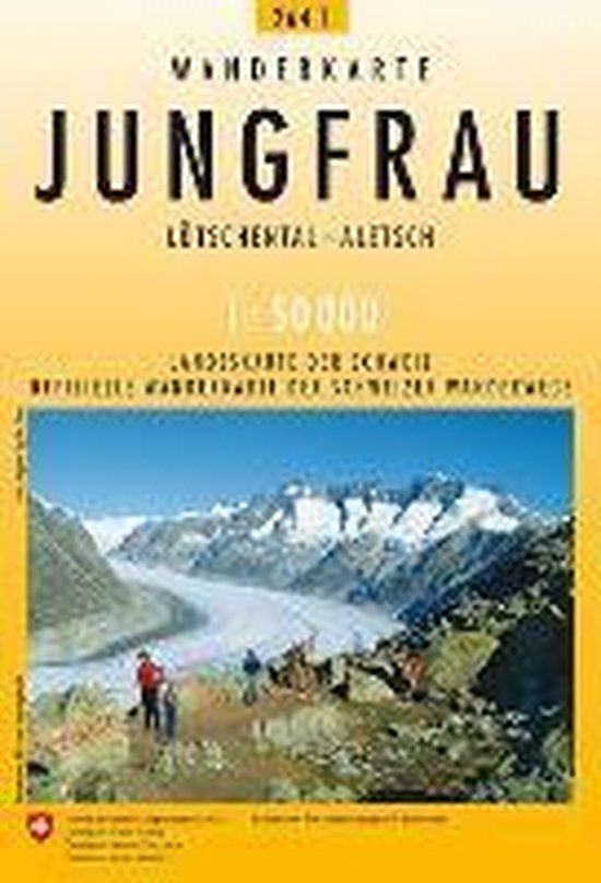 Swisstopo 1 : 50 000 Jungfrau - cover