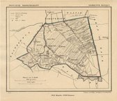 Historische kaart, plattegrond van gemeente Dongen in Noord Brabant uit 1867 door Kuyper van Kaartcadeau.com