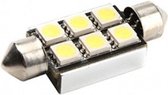 CANBUS Dome Auto Interieur Licht 6 LED C5W SMD 39mm
