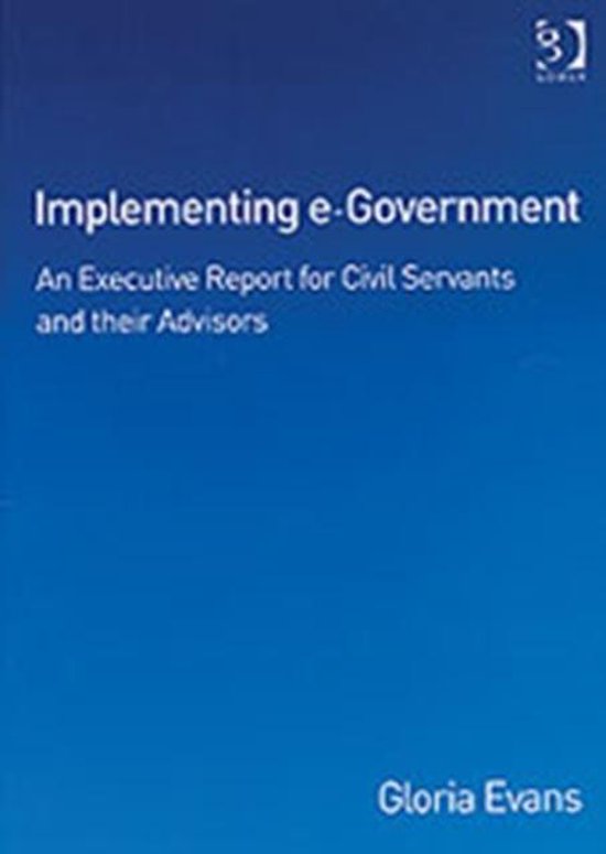 Implementing E-Government - cover