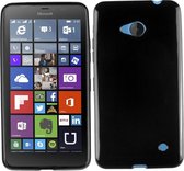 Zwart TPU hoesje voor de Microsoft Lumia 640
