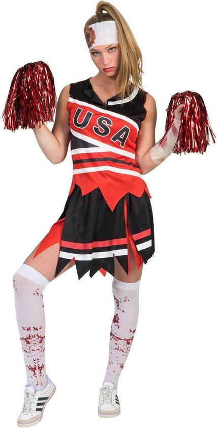 Verkleedpak zombie American Football Cheerleader Vrouw 36-38 | bol.com