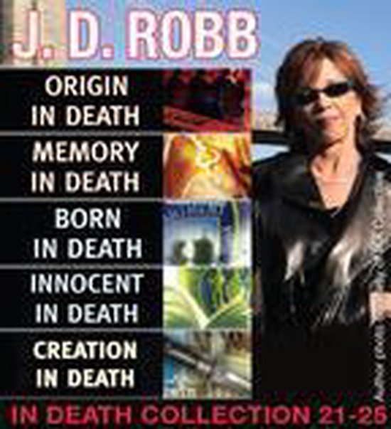 J.D. Robb in Death Collection Books 21-25 - cover