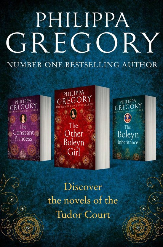 Philippa Gregory 3-Book Tudor Collection 1 - cover