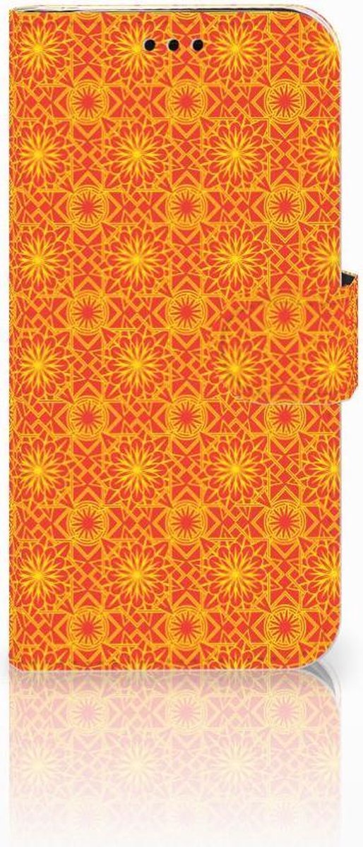 Samsung Galaxy J5 2017 Telefoon Hoesje Batik Oranje