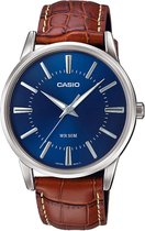 Casio CASIO Collection MTP-1303PL-2AVEF Horloge - Leer - Bruin - Ø 40 mm