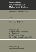 Price Effects in Input-Output Relations