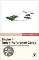Apple Pro Training Series Shake 4 Quick Reference Guide