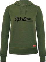 Panna Queen .. Hoodie Slim Fit Moss Green - Maat M - Off Side - incl. Gratis rugzak