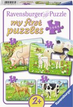 Ravensburger Boerderijdieren - My First puzzels - 2+4+6+8 stukjes - kinderpuzzel