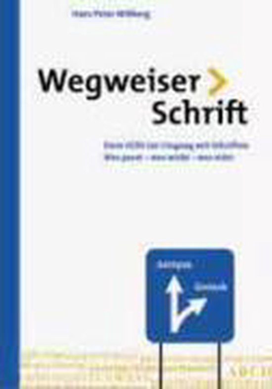 Wegweiser Schrift - cover
