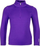 Falcon Flashlight Wintersportpully - Maat 152  - Unisex - paars/ wit