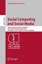 Lecture Notes in Computer Science 9182 - Social Computing and Social Media