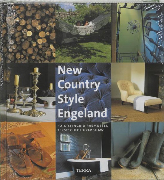 Cover van het boek 'New country style - Engeland' van Caroline Grimshaw