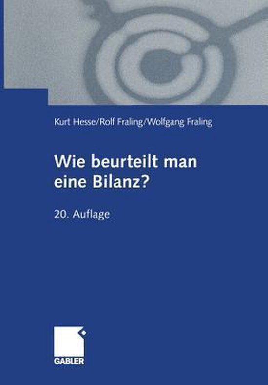 Wie beurteilt man eine Bilanz? - cover