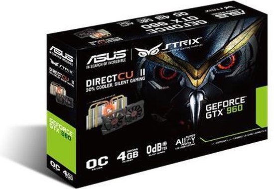 Asus Strix Gtx960 Dc2oc 4gd5 Geforce Gtx 960 4gb Gddr5 Bol Com Asus Strix Gtx960 Dc2oc 4gd5 Geforce Gtx 960 4gb Gddr5 Bol Com