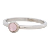 iXXXi Jewelry Vulring 6mm Zirkonia Pink zilverkleurig 2mm - maat 21